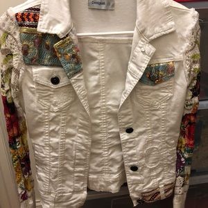 Desigual Colorful denim jacket
